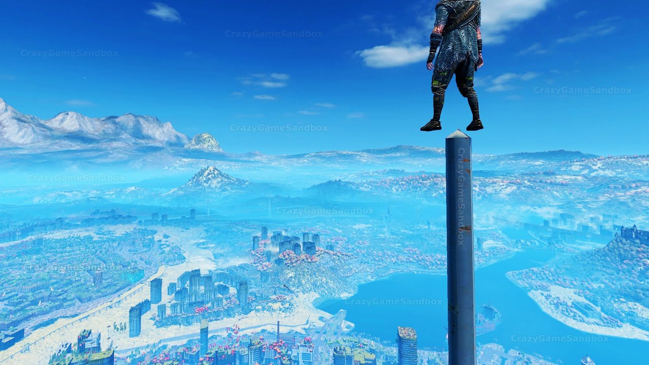 Dying Light 2 Jumping from the Highest Building YouTube