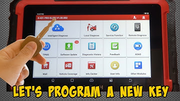 Programming  Car Keys With The Launch X431 Pro Elite. Super Easy!