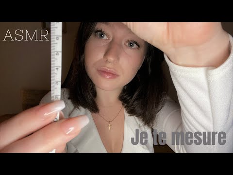ASMR FRANCAIS - Je te mesure en chuchotant 📐