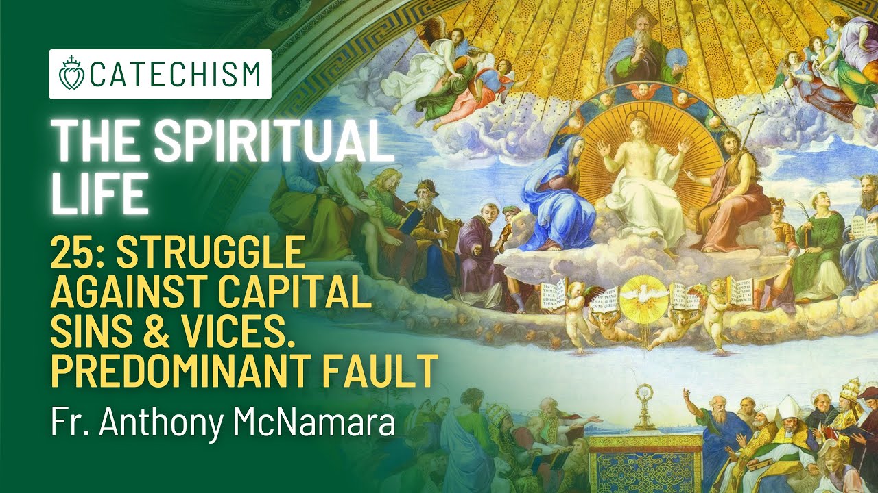 Capital Sins, Vices, Predominant Fault | The Spiritual Life #25 | Fr. Anthony McNamara
