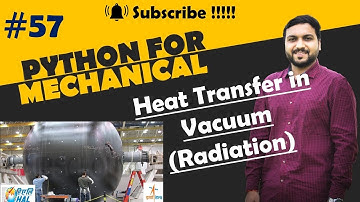 Radiation heat transfer | Python for mechanical engineer | Understanding Thermal Radiation