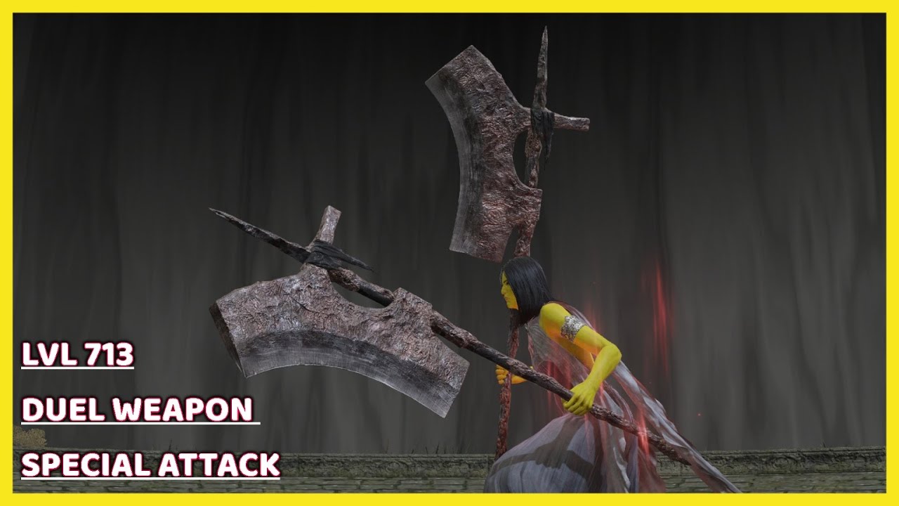 Elden Ring LVL 713 Duel Executioner Great Axe Max Upgraded Damage