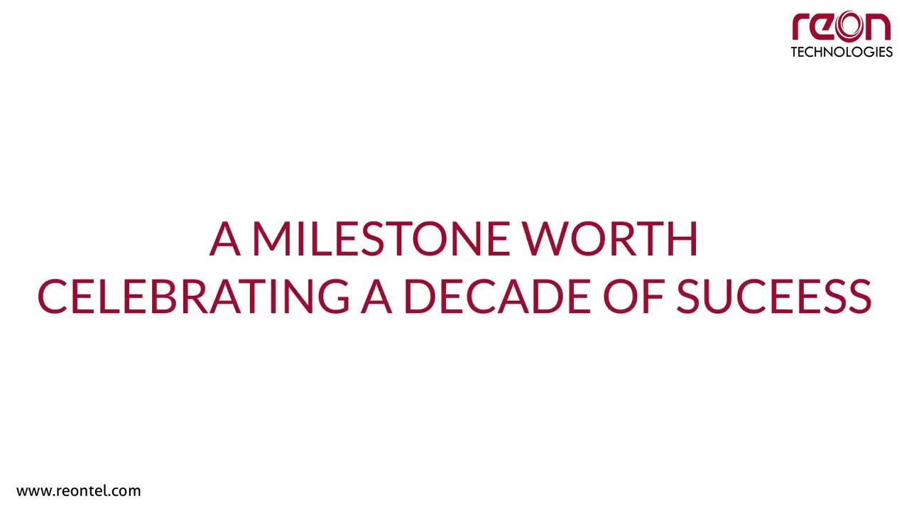 Reon 10th Anniversary Celebrations | One Decade Down; Forever to Go