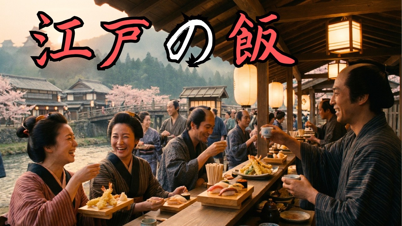 【総編集】思わず江戸に行きたくなる！江戸時代の食事とは？