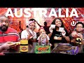 Trying AUSTRALIAN snacks for the FIRST TIME!