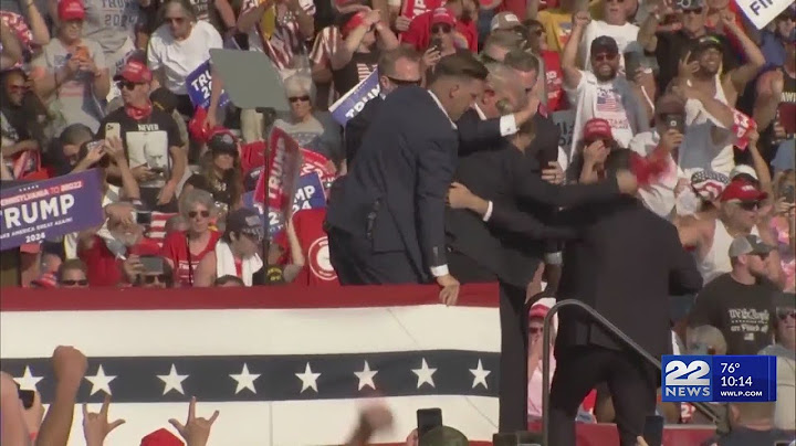 Retired secret service agent speaks to 22News regarding Trump rally shooting