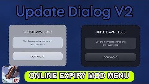  UPDATE DIALOG WITH  ONLINE CONTROL TO ANY APK 📲 | MT MANAGER & SMALI FULL GUIDE FREE FIRE 