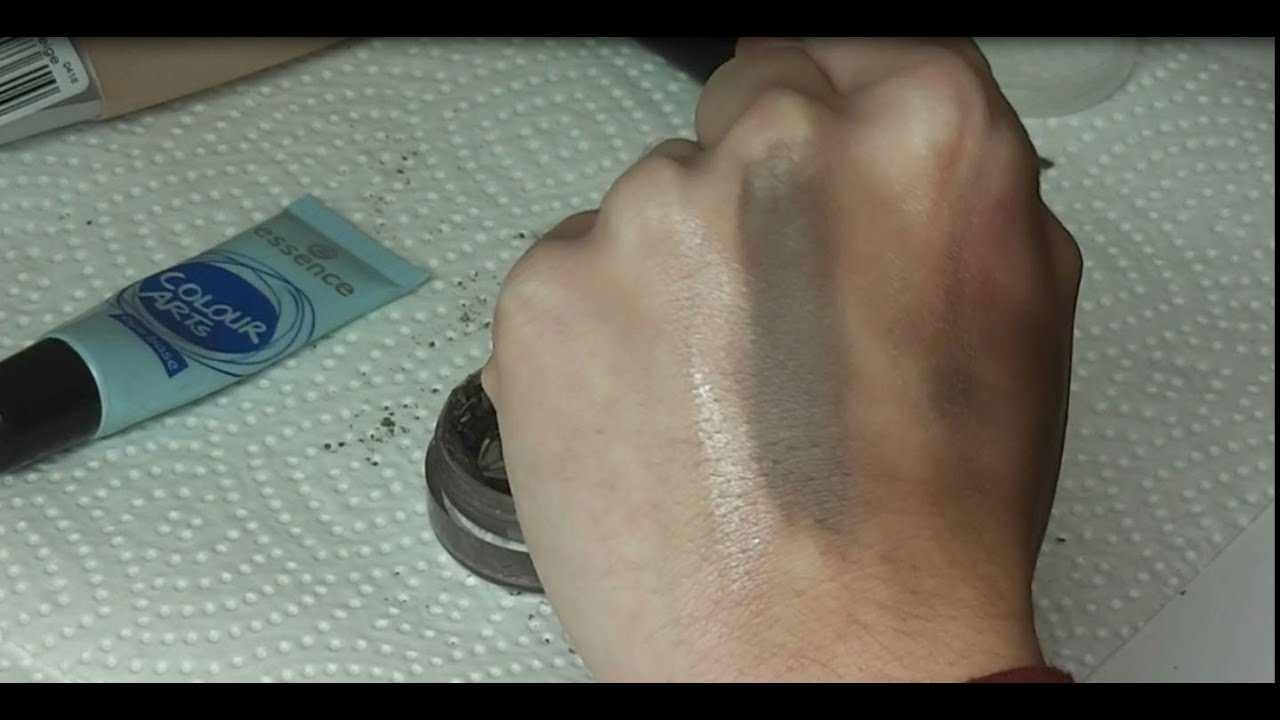 DIY Cremelidschatten Wischfest