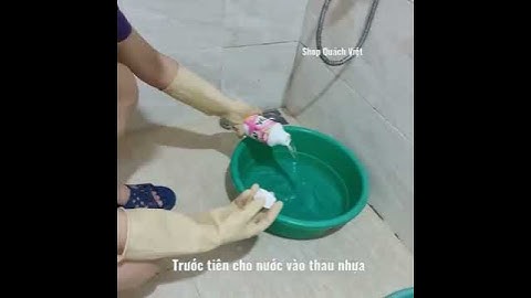 Hướng dẫn tẩy mốc trên đồ vải trắng, mori