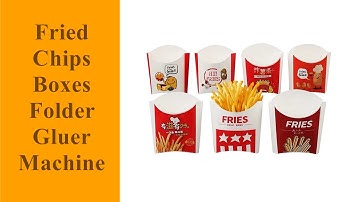 Folder Gluer Machine(Fried Chips Boxes)