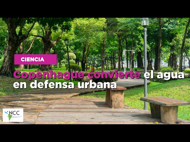 Copenhague convierte el agua en defensa urbana