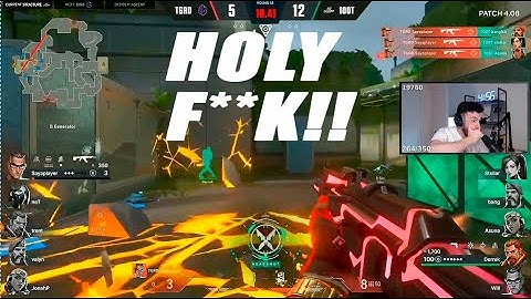 Tarik Reacts 100T vs TGRD that Chamber Aim was insane