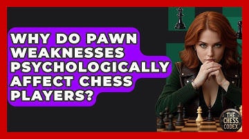 Why Do Pawn Weaknesses Psychologically Affect Chess Players? - The Chess Codex