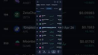 Crypto.com #topgainers #altseason #altcoins #AI #web3 #web3gaming #layer1 #moon #shorts