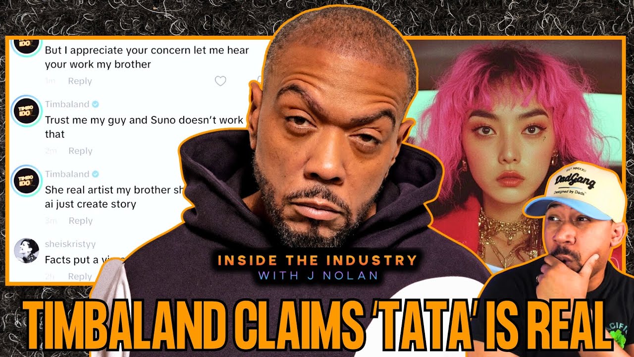 Timbaland Claims AI Artist TaTa is “Real” After Getting Flamed on Social Media