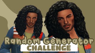 Random Generator Picks my Sim // The Sims 4 Create a Sim Challenge