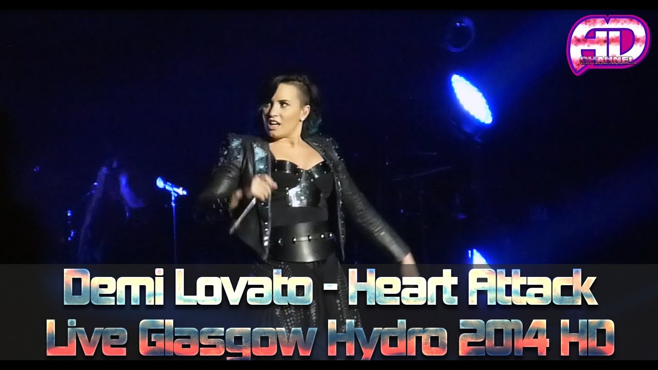 Demi Lovato - Heart Attack Live Full Song HD 2014 - World Tour Glasgow