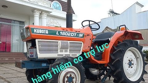 máy cày kubota l1802 DT ,2 cầu  3may,đặc biệt có  trợ lực lái.