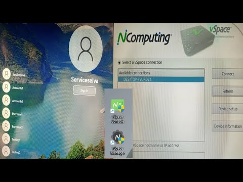 How to install and remote users create on NComputing vSpace part 2