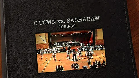 1988-89 Clarkston vs Sashabaw 9th grade basketball...