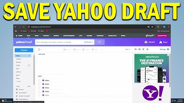 How To Save Message as a Draft in Yahoo Mail - Quick Fix