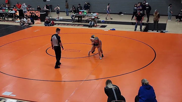 Addie Norman HS Invitational, 12-17-22 105lb finals.