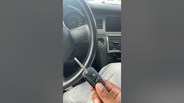 Audi Q7 no crank steering column easy fix