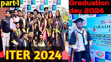 Graduation Day at SOA University | BTech Computer Science Batch 2024 Celebration #engineering #vlog