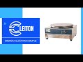 Vídeo: Crepera Industrial Simple Eléctrica Sobremesa 3000 W ®Cleiton