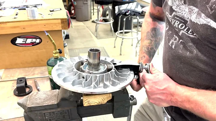 Remove Roller Pins from Can Am Commander / Defender / Maverick Secondary Clutch