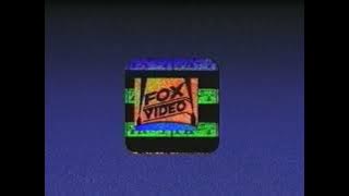 Fox Video Piracy Warning (1993) UK Rental VHS Trailer