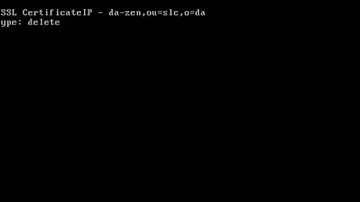 NOVL: eDirectory on Linux : Recreate Expired Server Certs
