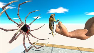 Black Hole Alien Catches Animals - Animal Revolt Battle Simulator