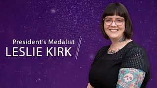 President's Medalist 2018 Leslie Kirk / UW Tacoma