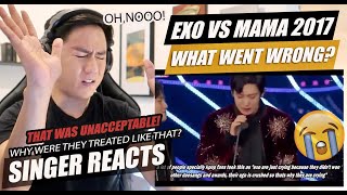 EXO vs MAMA 2017: ¿What went wrong? | SINGER REACTION