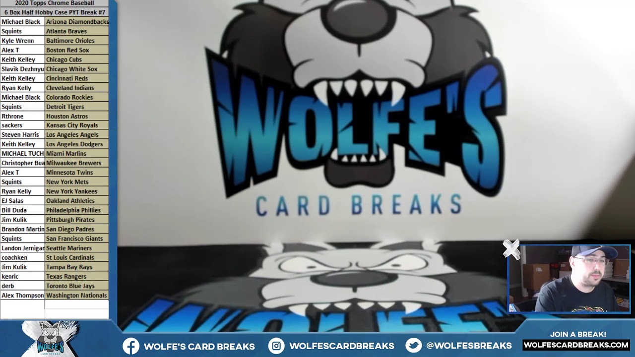 Wolfe s Card Breaks Live Group Breaks YouTube
