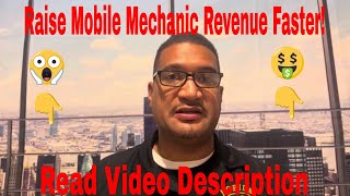 Mobile Mechanics : Make More Money Faster ( Part 3 ) Moderate Level