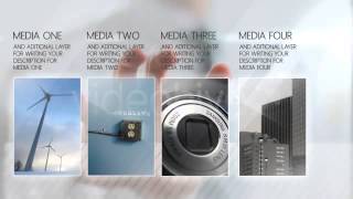 After Effects Template : Future Touch Interface