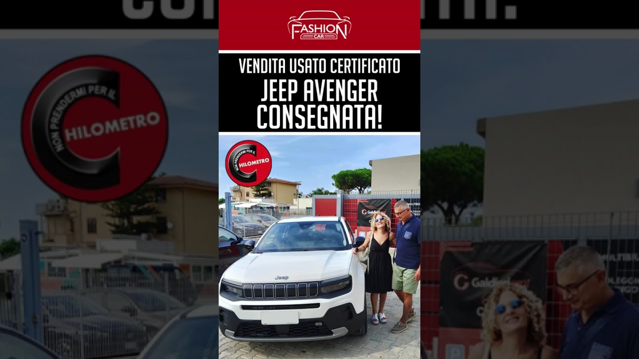 Consegna Jeep Avenger - FashionCar