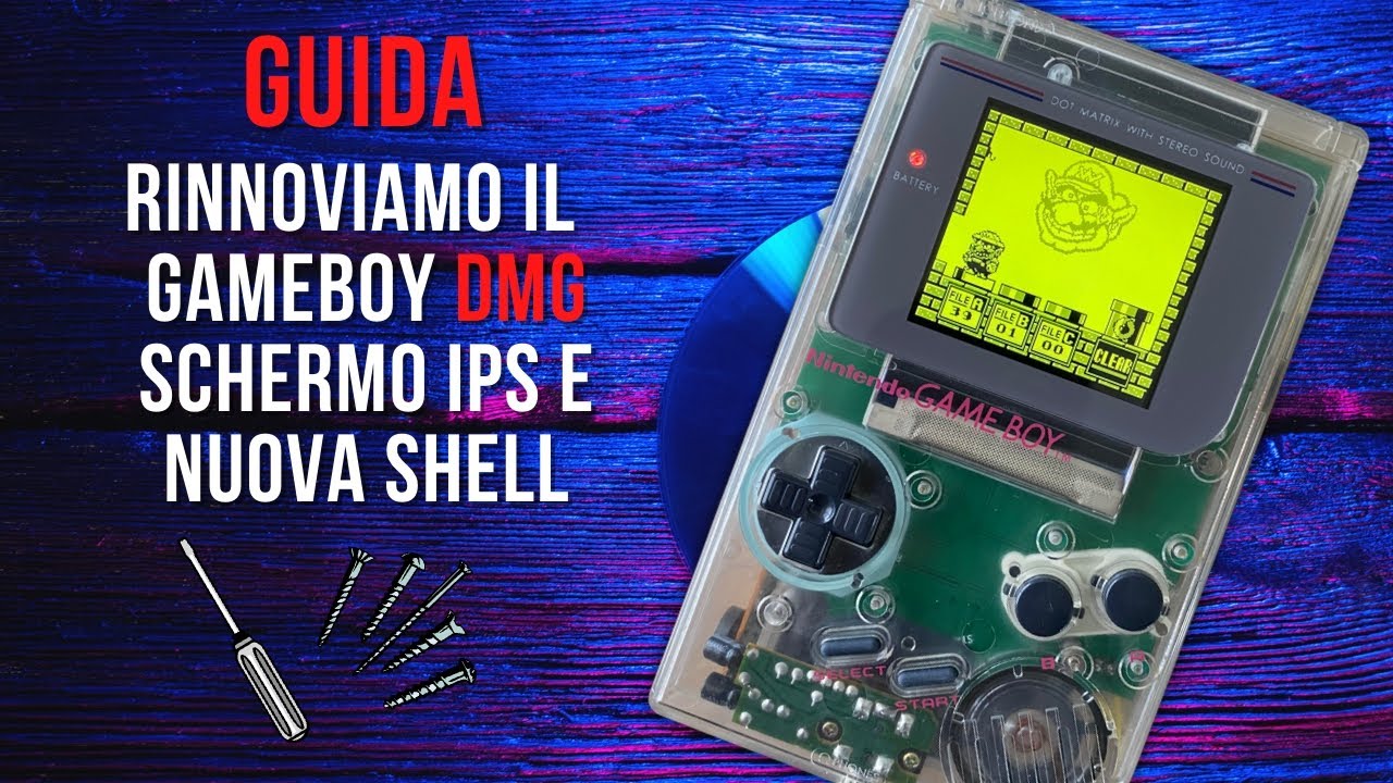 NINTENDO GAMEBOY CLASSIC SET PULSANTI IN PLASTICA A B Direzionale GB - Foto 6