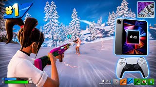 Fortnite Gameplay Reload Solo Zero Build iPad Pro M5 (120 fps) 🎮📱