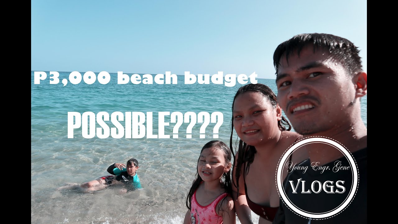 Vlog 01: P3,000 worth beach experience (biglaang beach outing)