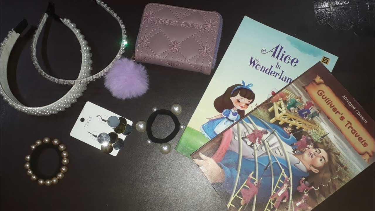 cute accessories collection bought from crown interior. - YouTube