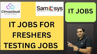 IT Jobs | Freshers Jobs | #itJobs #rdtechnicallearning