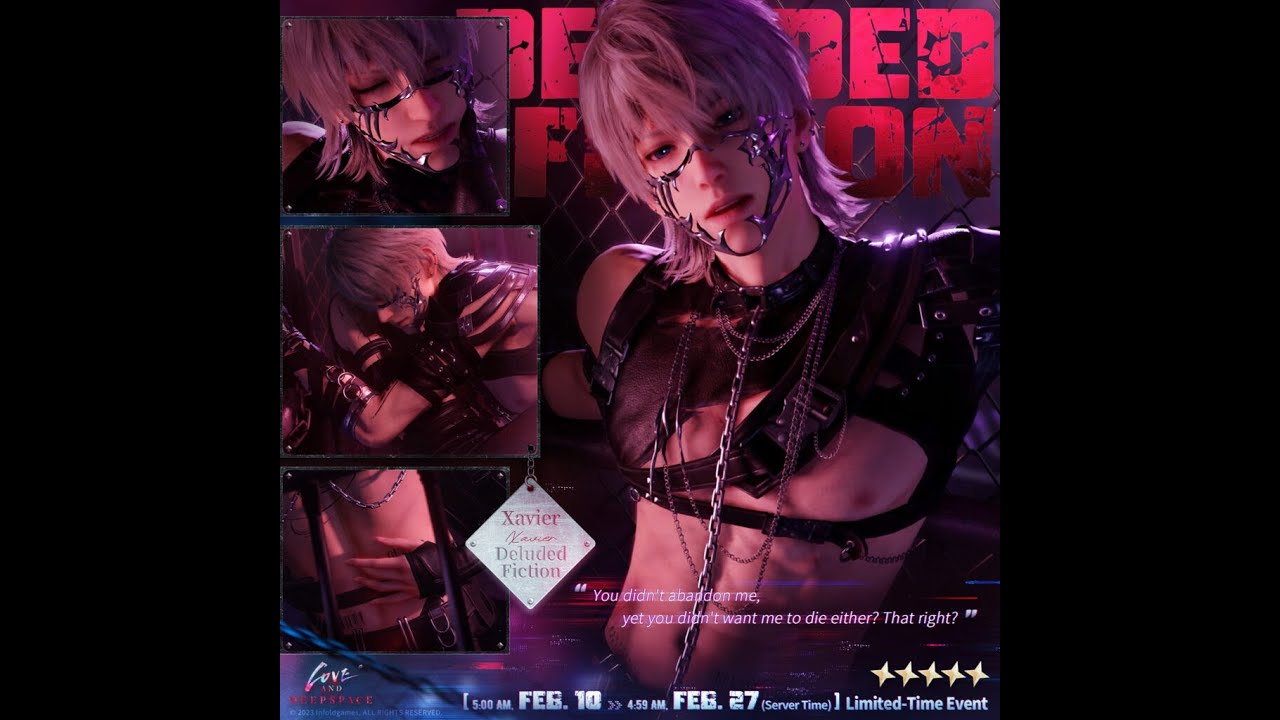 loveanddeepspace: SAVAGE OVERTURE EVENT - TOMORROW'S CATCH -XAVIER: HERMIT story -16 PLUS