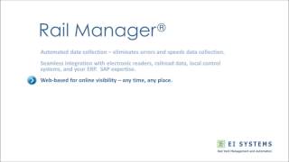 Rail Yard Management Automation - Rail Manager