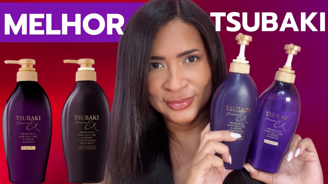 MELHOR TSUBAKI HAIR FALL CARE E REPAIR - DENISON DIAMOND