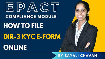 DIR-3 KYC Filing Guide 2024 | e-Form & Web KYC Explained Step-by-Step