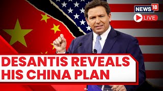 Desantis Speech LIVE | Desantis 2024 News | Ron Desantis Holds A Rally In New Hampshire | US News