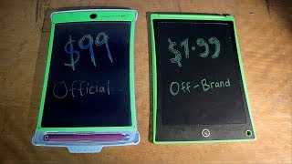 $99 vs $7.99 Writing Tablet! screenshot 3